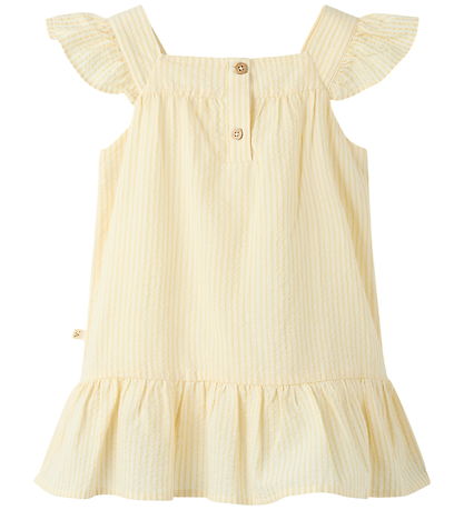 Lil Atelier Kjole - NmfFolly - Coconut Milk/Sahara Sun