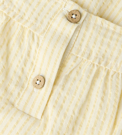 Lil Atelier Kjole - NmfFolly - Coconut Milk/Sahara Sun