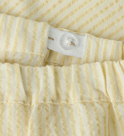 Lil Atelier Bukser - Wide - NmfFolly - Coconut Milk/Sahara Sun