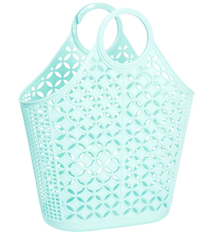 Sun Jellies Kurv - Atomic - 45x40x16 cm - Sea Foam