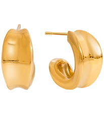 By Stær Øreringe - Verena - Forgyldt