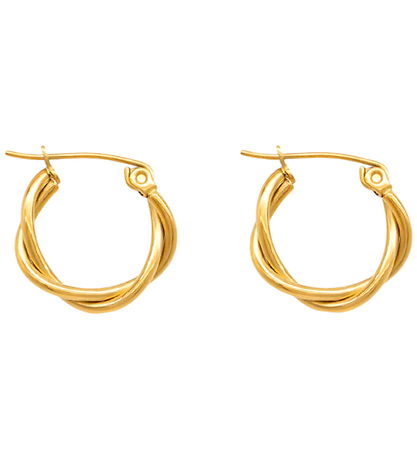 By Stær Øreringe - Ettie - Forgyldt