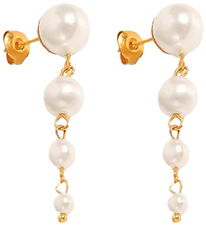 By Stær Øreringe - Sienna - Forgyldt