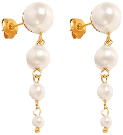 By Stær Øreringe - Sienna - Forgyldt