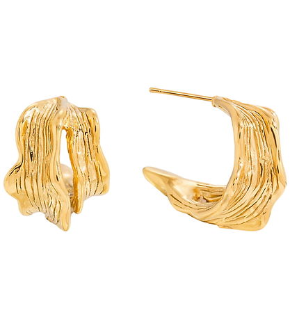 By Stær Øreringe - Elysia - Forgyldt