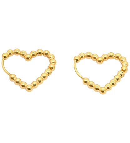 By Stær Øreringe - Sophia - Forgyldt