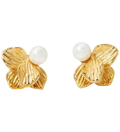 By Stær Øreringe - Jennifer - Forgyldt