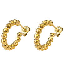 By Stær Øreringe - Regitze - Forgyldt