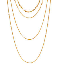 By Stær Halskæde - Romy - Forgyldt