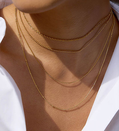 By Stær Halskæde - Romy - Forgyldt