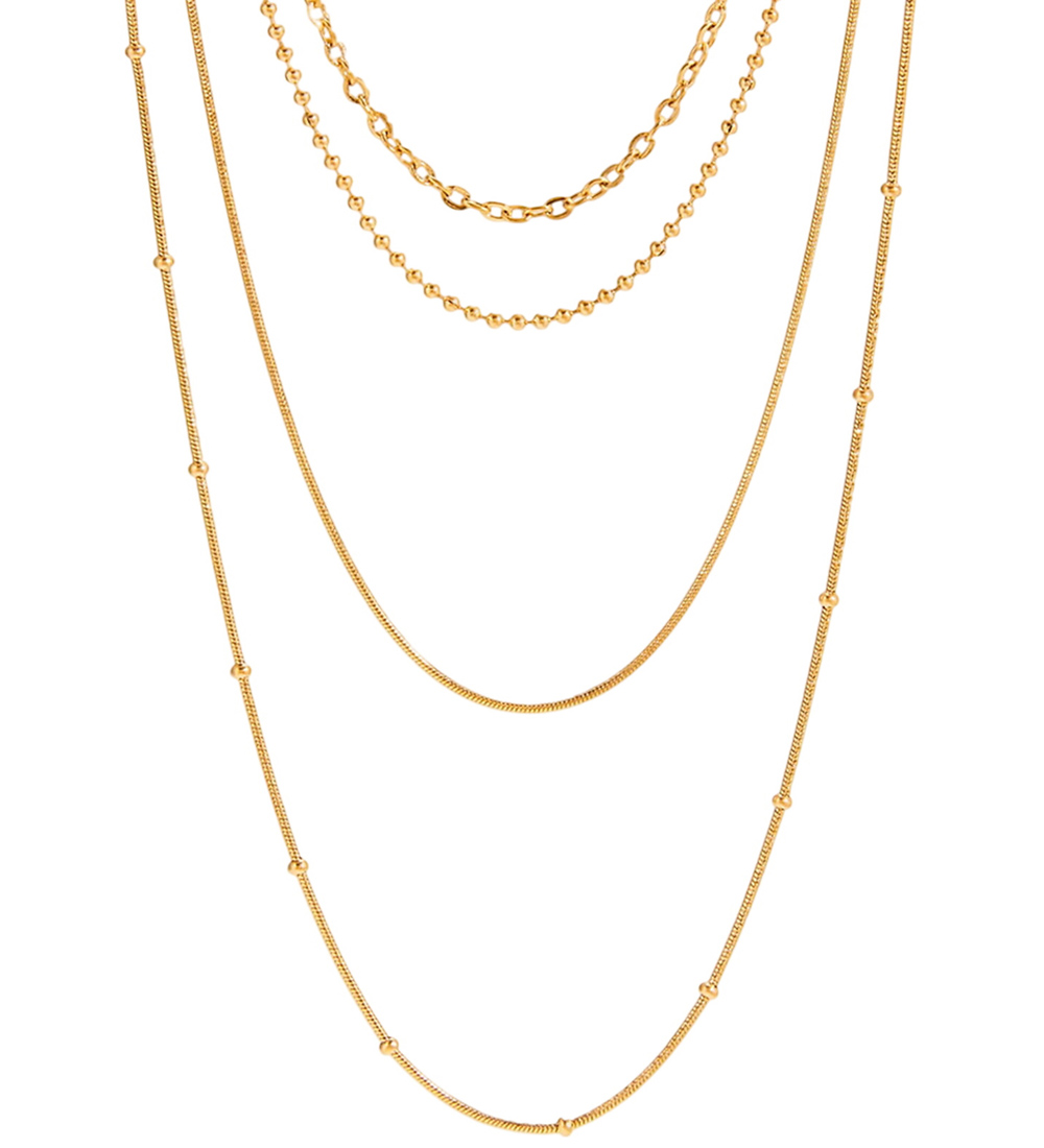 By Stær Halskette - Romy - Vergoldet - By Stær - One Size - Schmuck