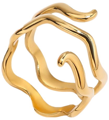 By Stær Ring - Milly - Forgyldt