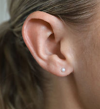 By Stær Ørering - Shelly - Mini - Sølv