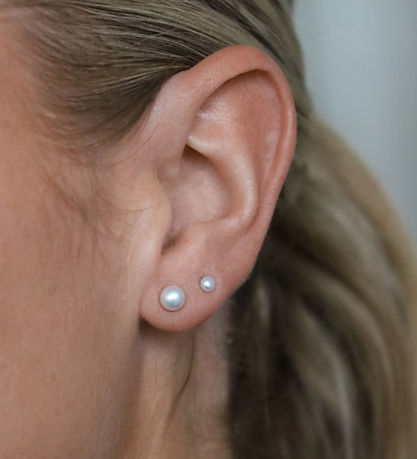 By Stær Ørering - Shelly - Mini - Sølv