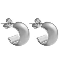 By Stær Øreringe - Beckie - Sølv