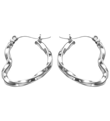 By Stær Øreringe - Abby - Sølv