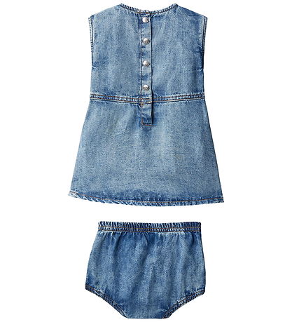 Calvin Klein Kjole - Denim - Dante Wash Multi