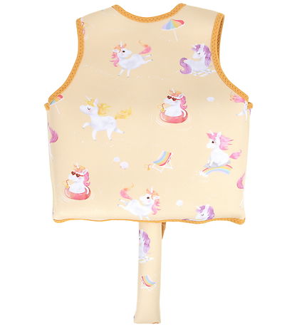 Filibabba Svømmevest - 1-2 år - Unicorn Shores