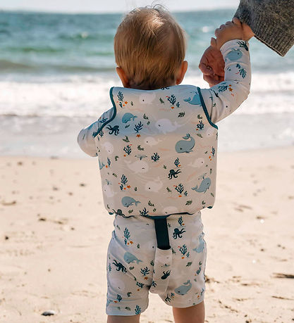 Filibabba Svømmevest - 1-2 År - Christian's Whale Tales