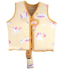 Filibabba Svømmevest - 5-6 År - Unicorn Shores