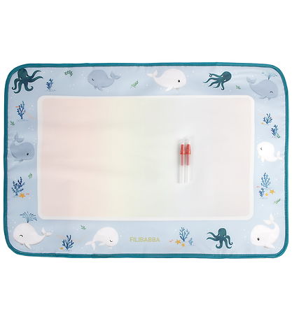 Filibabba Vandtegnemåtte - Christian's Whale Tales