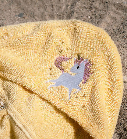 Filibabba Badehåndklæde m. Hætte - Unicorn Shores
