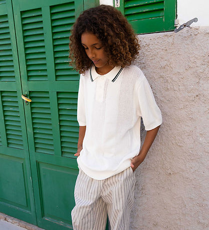 Grunt Polo - Strikket - GrRowe - Off White