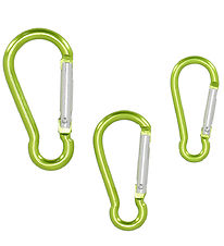 Kids in the Garden - Sæt m. Karabinhager - 3-pak - Grøn