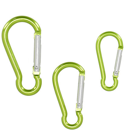 Kids in the Garden - Sæt m. Karabinhager - 3-pak - Grøn