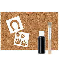 Kids in the Garden PIY Sæt Dørmåtte - Dyrefodspor