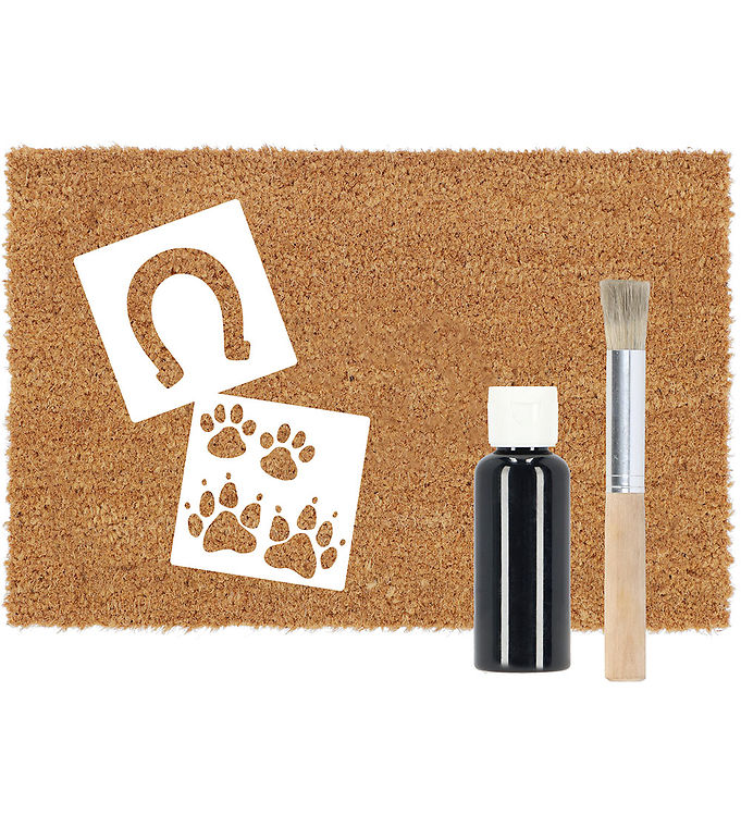 Kids in the Garden DIY Sæt Dørmåtte - Dyrefodspor