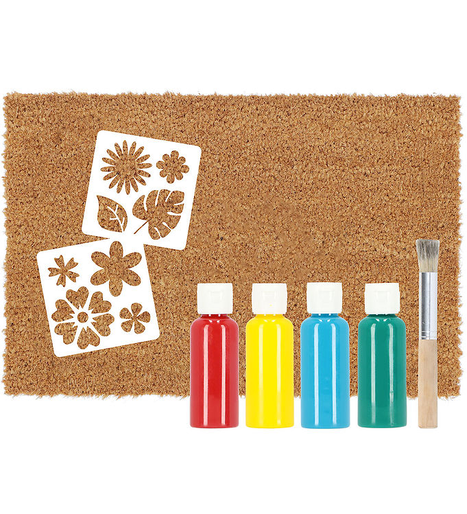 Kids in the Garden DIY Sæt Dørmåtte - Blomster