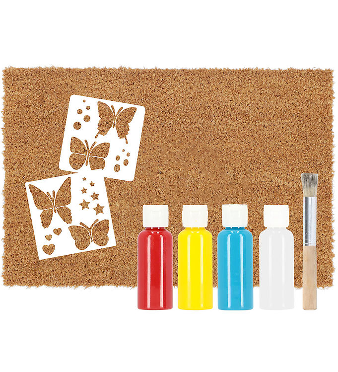 Kids in the Garden DIY Sæt Dørmåtte - Sommerfugle