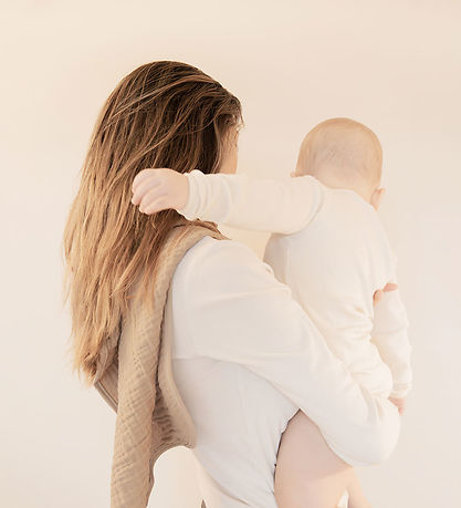 Leander Pusleunderlag - 2-pak - Cappuccino/Mocca