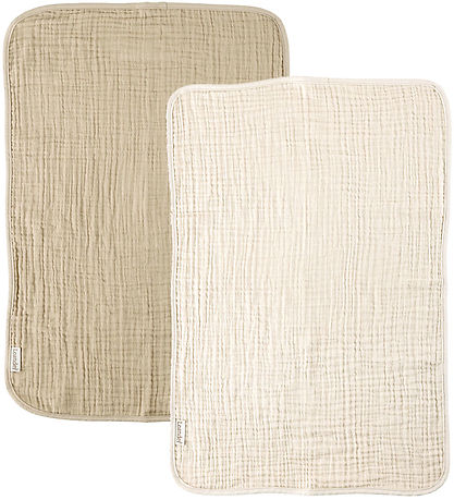 Leander Pusleunderlag - 2-pak - Cappuccino/Mocca