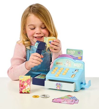 Bluey Legetøj - Kasseaparat m. Lyd