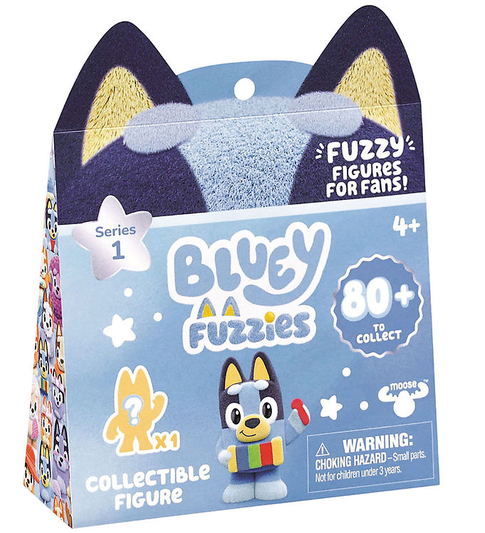 Bluey Figur - Fuzzies - Overraskelsespakke