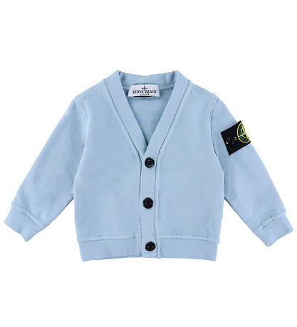 Stone Island Gaveæske - Cardigan/Sweatpants/Tæppe - Sky Blue