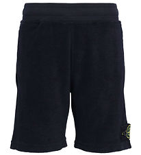 Stone Island Shorts - Frotté - Navy Blue
