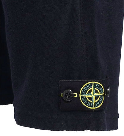 Stone Island Shorts - Frotté - Navy Blue