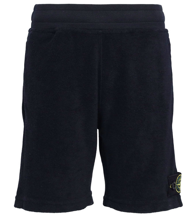 Stone Island Shorts - Frotté - Navy Blue