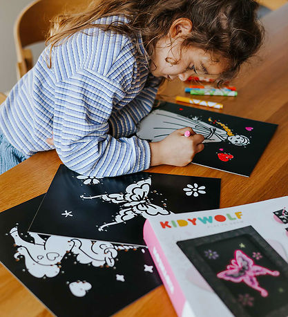 Kidywolf Vægdekorationssæt - Kidyneon - Neon Light Creative - On