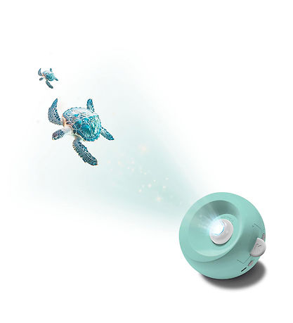 Kidywolf Roterende Billedprojektor - Kidystar - Ocean
