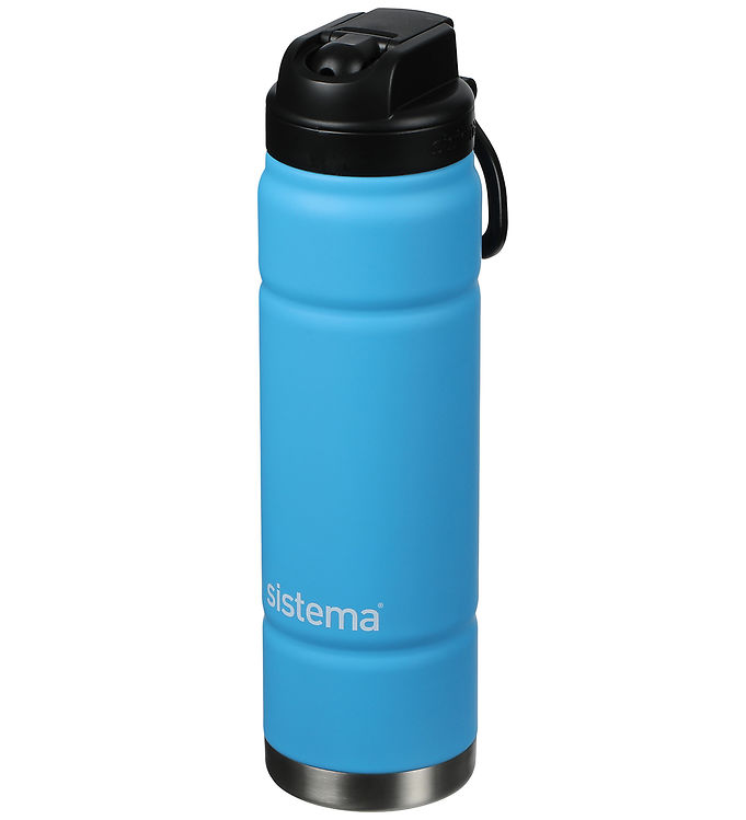 Sistema Drikkedunk - Stål - Soft Touch Grip - 709 ml - Blå