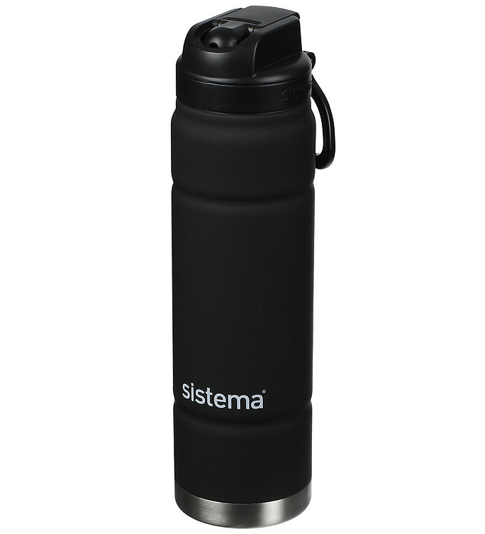 Sistema Drikkedunk - Stål - Soft Touch Grip - 709 ml - Sort