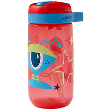 Sistema Vattenflaska - Easy Klunk - 500 ml - Röd/Blå m. Tryck