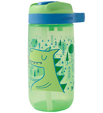 Sistema Vattenflaska - Easy Klunk - 500 ml - Grön/Blå m. Tryck