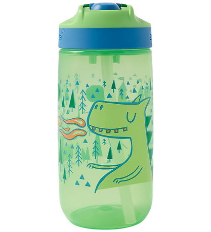 Sistema Drikkedunk - Easy Sip - 500 ml - Grøn/Blå m. Print