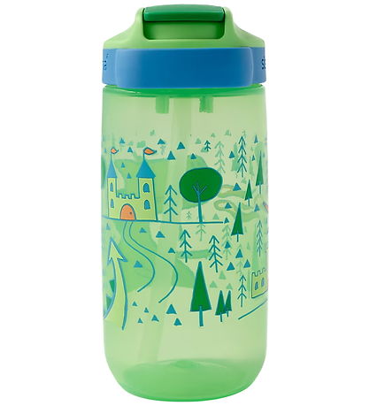 Sistema Drikkedunk - Easy Sip - 500 ml - Grøn/Blå m. Print