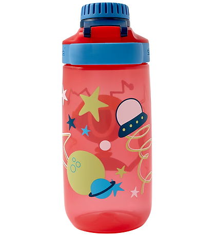 Sistema Drikkedunk - Easy Flow - 500 ml - Rød/Blå m. Print